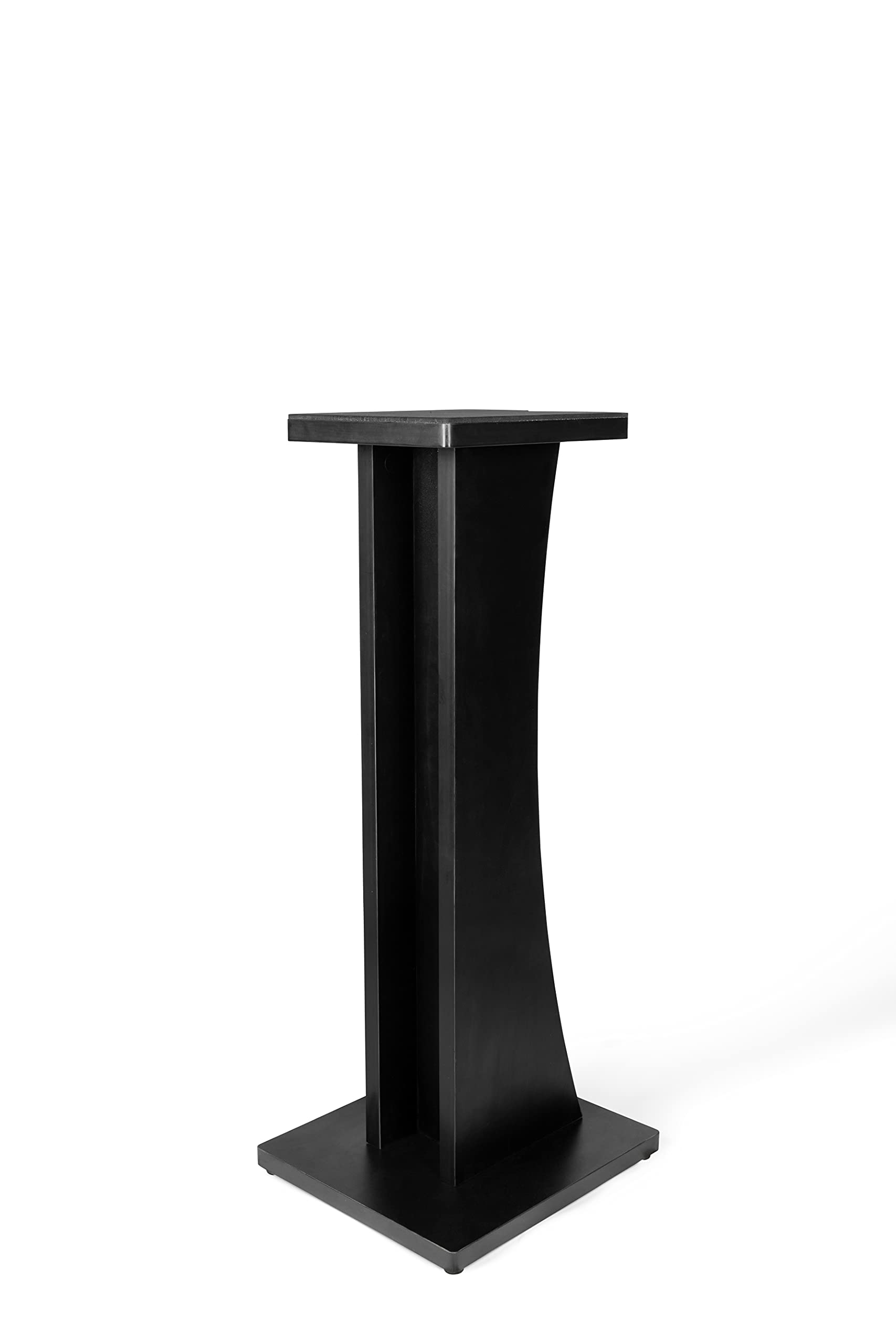 Gator Frameworks Elite Series Studio Monitor Stand - Heavy Duty Floor Standing Speaker Stand for Professional Audio, Home Studio, DJ Setup - Black