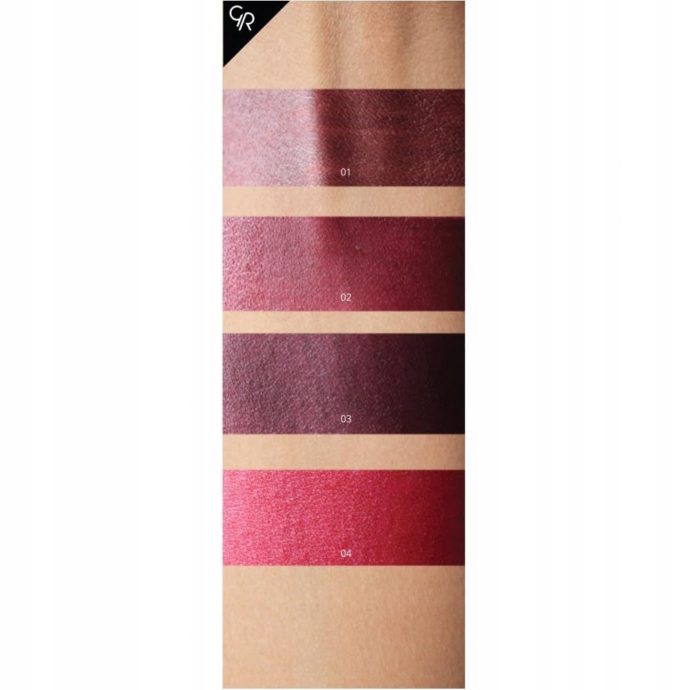 Golden Rose Matte Lipstick - Long Lasting, Highly Pigmented, Vegan & Cruelty-Free - Perfect for Everyday Wear, Parties & Special Occasions