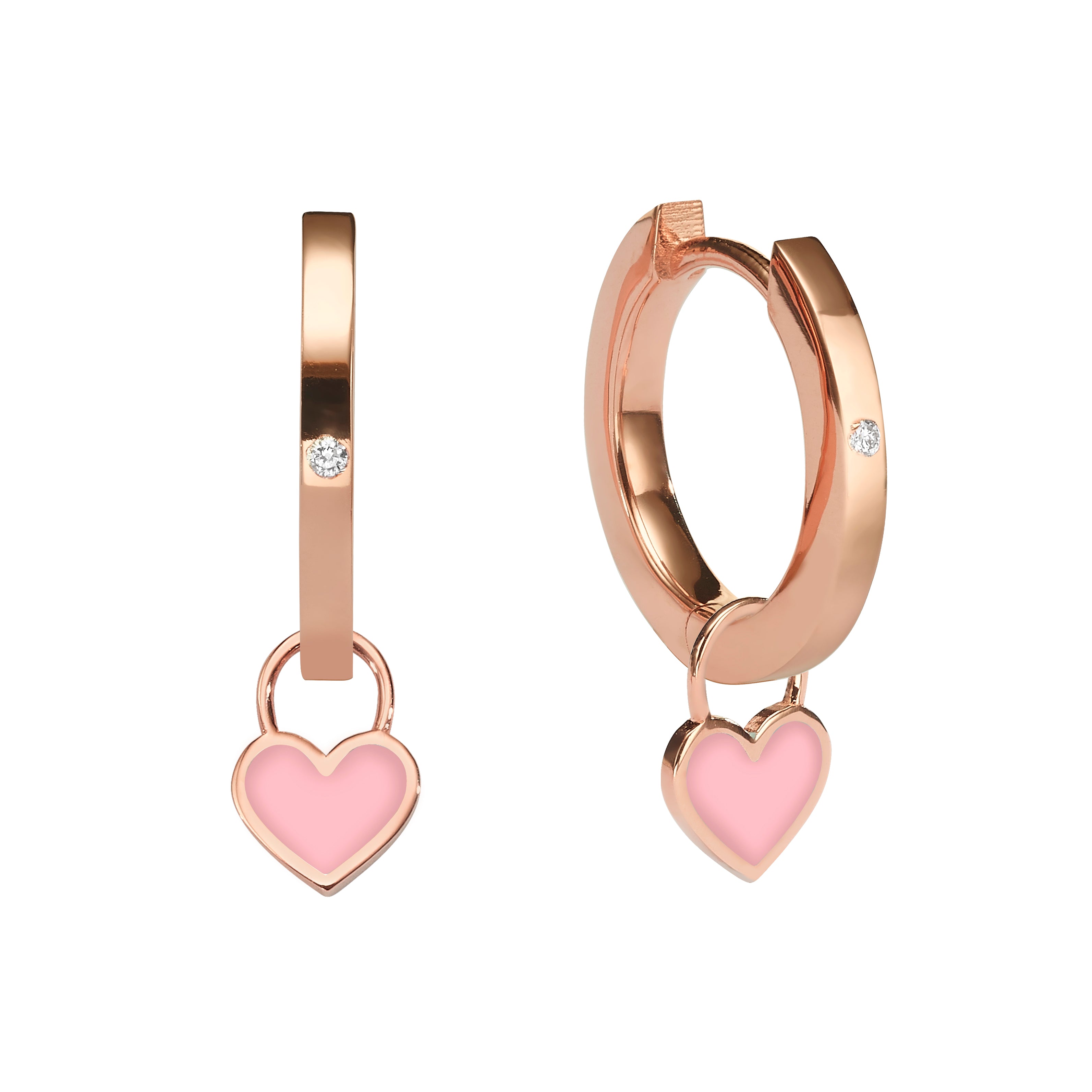 Gold Heart Midi Gypsy Earrings for Women - Boho Chic Dangle Jewelry for Parties, Weddings & Everyday Wear