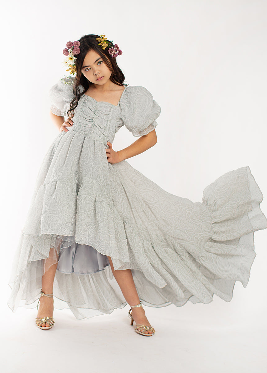 Shwaney Impact Dress in Smoke - Elegant Women's Party & Evening Gown for Special Occasions