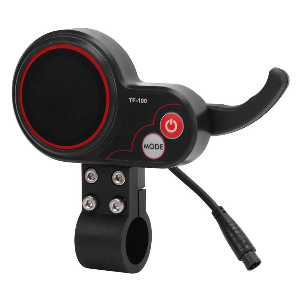 48V LED Display Thumb Throttle 6-Pin TF-100 for Electric Skateboard & Scooter - Perfect for Speed Control & Smooth Riding Experience