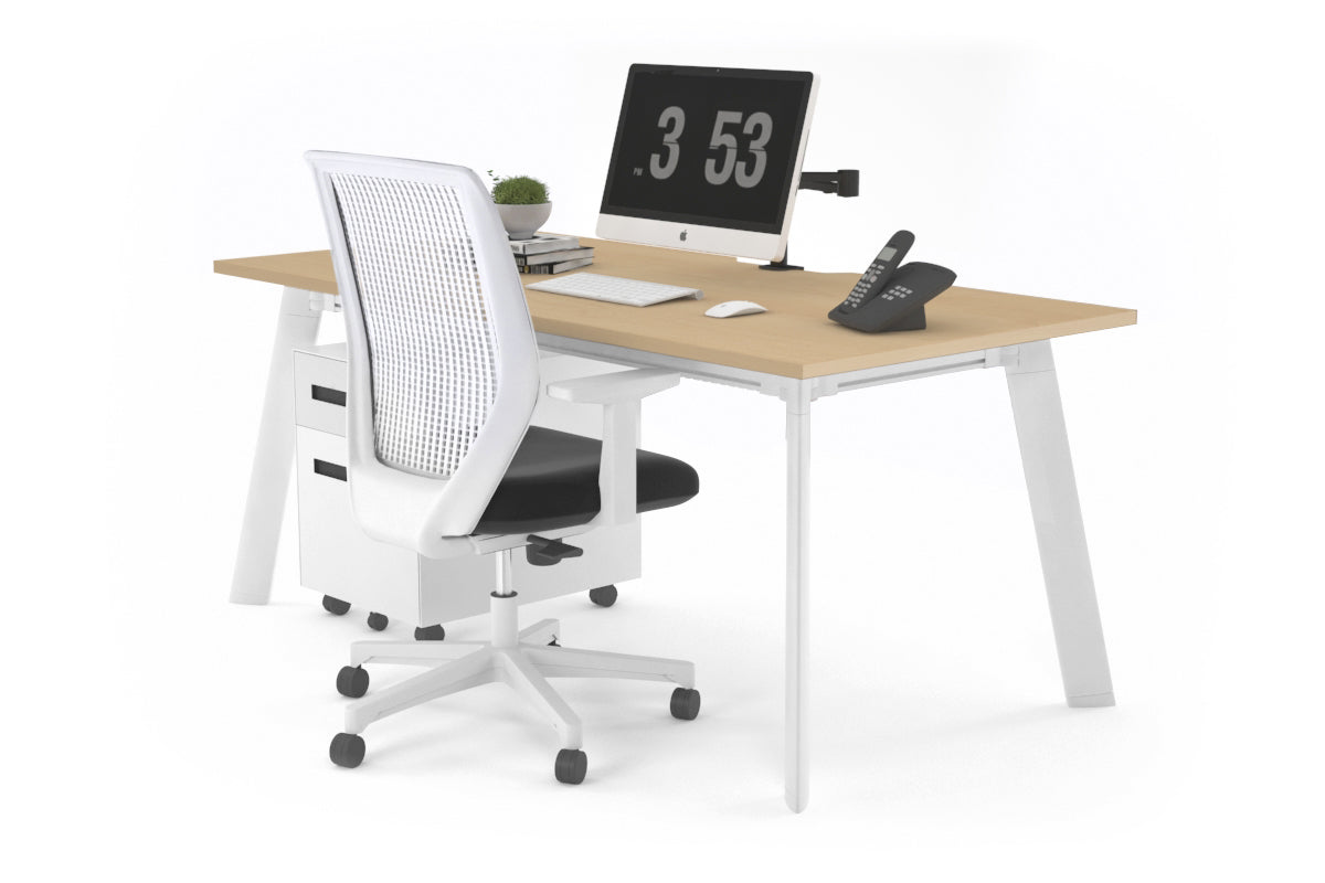 Switch Executive Desk 1800L x 800W with Cable Management - Modern Office Desk for Home & Business Workspaces