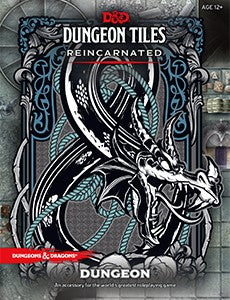 Dungeons & Dragons Dungeon Tiles Reincarnated - Premium RPG Game Accessories for D&D 5E, Fantasy Tabletop Adventures & Roleplaying Games - Perfect for Dungeon Masters & Players