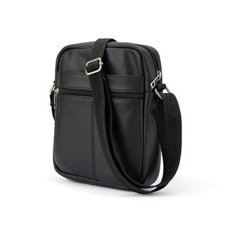 MSG 31 Genuine Leather Crossbody Bag for Women - Stylish Black Shoulder Bag - Perfect for Work, Travel & Everyday Use