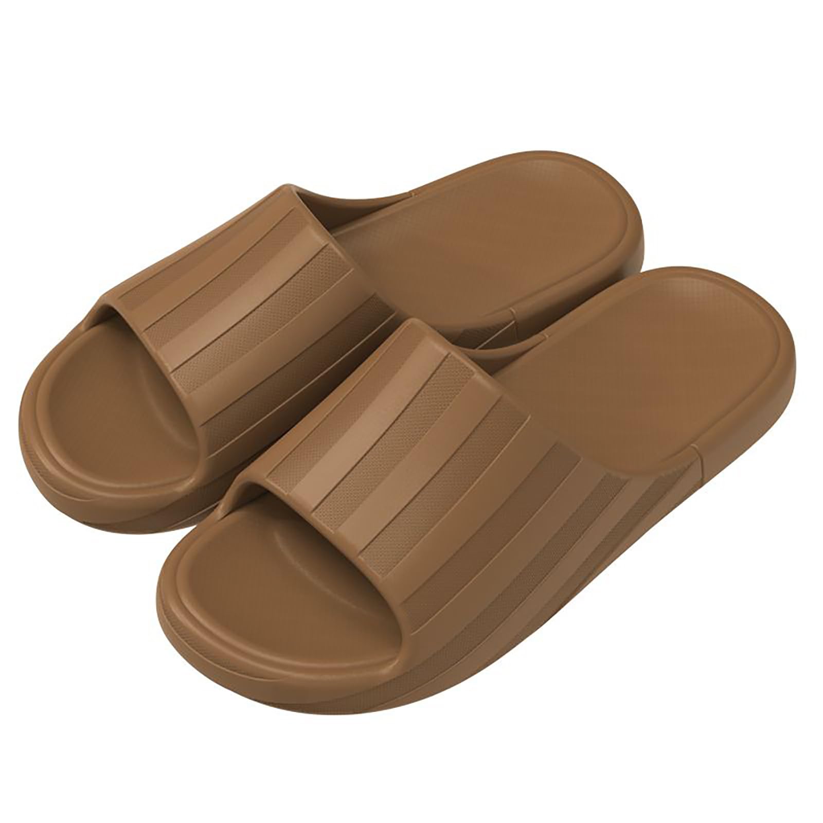 WILLBEST Women's Summer Comfortable Bohemian Rhinestone Open Toe Flip Flops - Lightweight Low Heel Elegant Mule Sandals for Women | Perfect for Beach, Pool, Vacation and Casual Outings