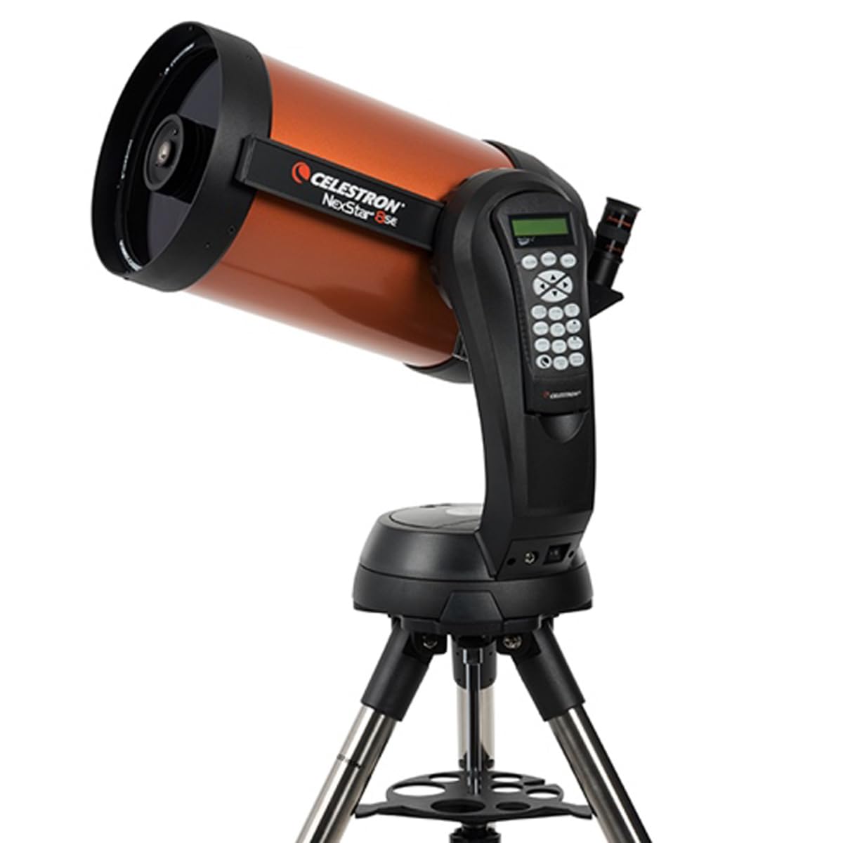 Celestron NexStar 8 SE Schmidt-Cassegrain Computerized Telescope with Night Vision Flashlight, Sky Maps Book, 1.25
