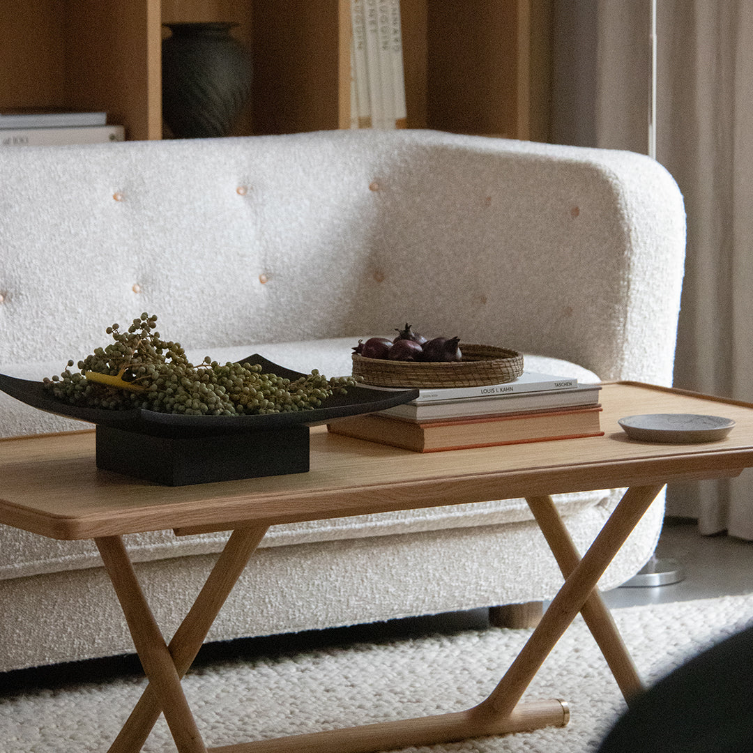 Modern Jager Coffee Table - Stylish Mid-Century Wooden Living Room Furniture for Home Decor | Perfect for Small Spaces, Apartments & Lounge Areas