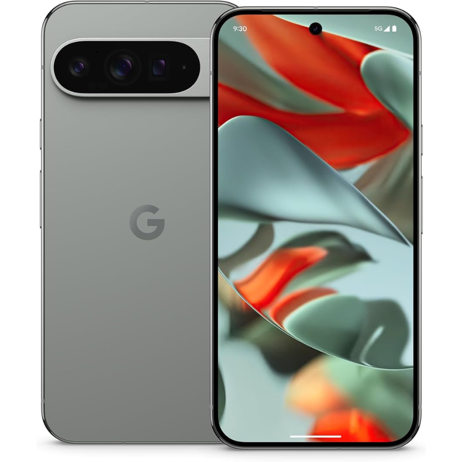 Google Pixel 9 Pro Unlocked Smartphone - 5G Android Phone with Advanced Camera (USA Model) - Perfect for Photography, Streaming & Business Use