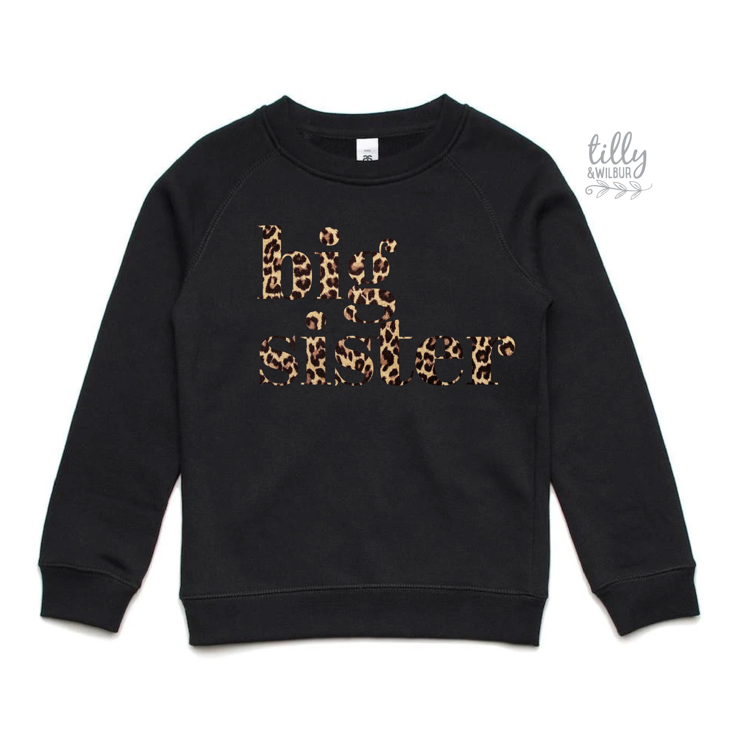 Big Sister Sweatshirt - Comfortable & Stylish Pullover for Women - Perfect for Family Events, Sibling Bonding & Casual Outfits