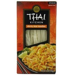 Thai Kitchen Stir Fry Rice Noodles, 14 oz (Pack of 12) - Authentic Asian Noodles for Quick Meals, Pad Thai & Stir Fry Dishes