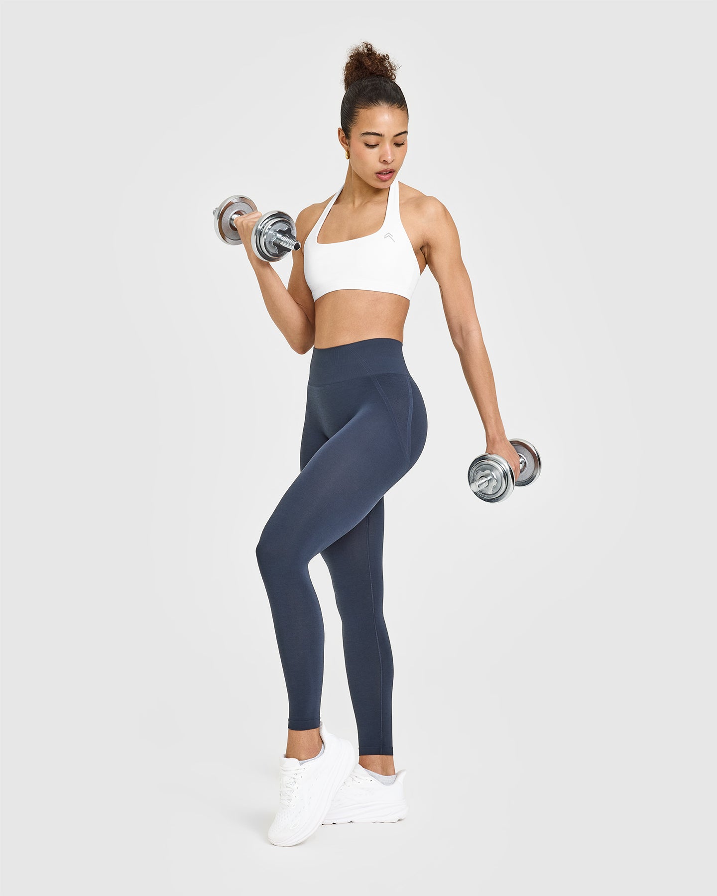 Effortless Seamless Leggings for Women - True Blue Comfort Yoga Pants | Perfect for Yoga, Gym Workouts & Everyday Wear