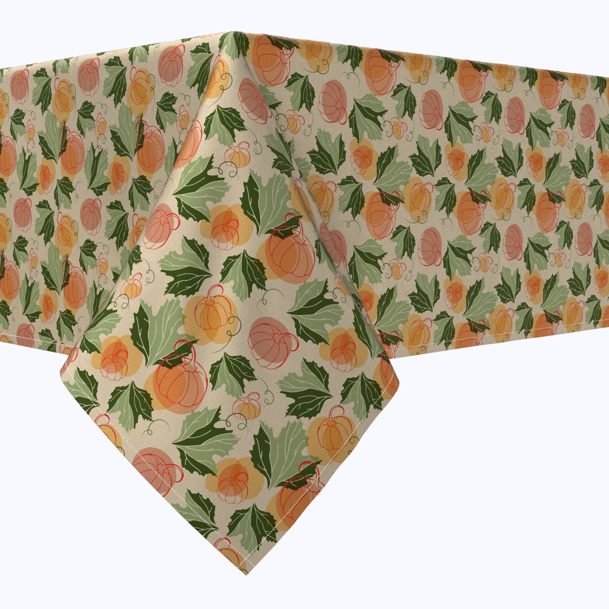 Pumpkin-Themed Cotton Rectangles for Collage Art - Perfect for Fall Decor, Scrapbooking & DIY Crafts