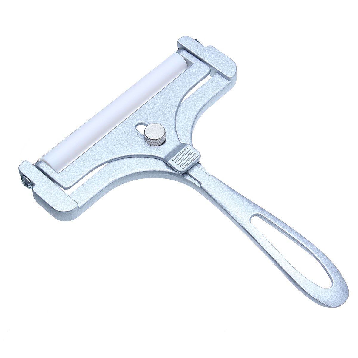 Premium Adjustable Stainless Steel Cheese Slicer - Wire Cutter for Hard & Soft Cheeses - Perfect for Charcuterie Boards, Wine Pairings & Kitchen Prep