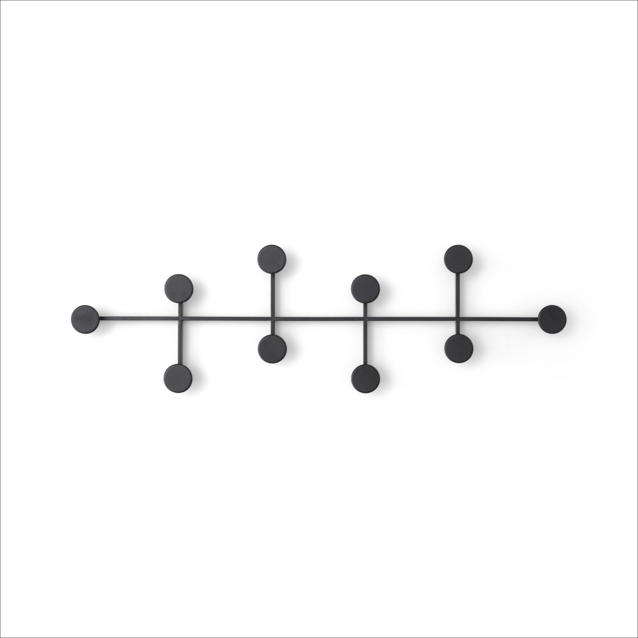 Premium AUDO CPH Afteroom Coat Hanger - Large Black Wooden Hangers for Jackets, Coats & Clothes - Perfect for Closet Organization & Luxury Wardrobe Display