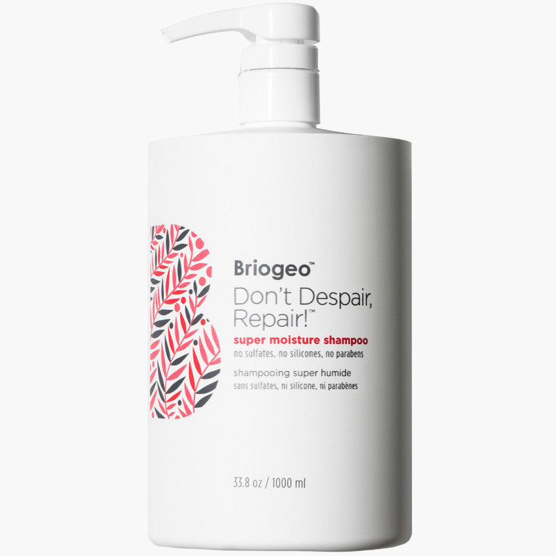 Briogeo Don't Despair Repair Super Moisture Shampoo - Deep Hydrating & Repairing for Damaged Hair - Perfect for Dry, Frizzy & Color-Treated Hair at Home or Salon