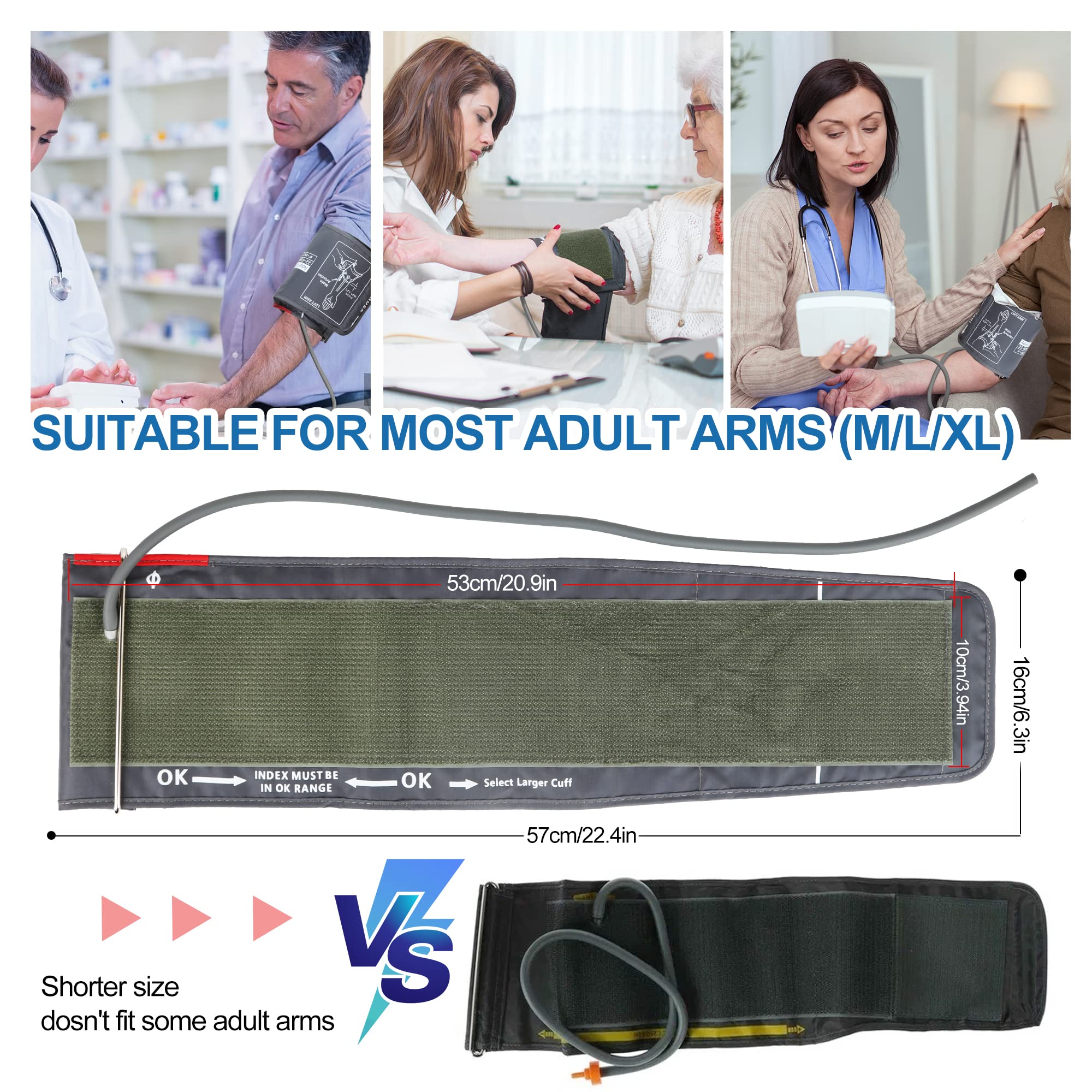 Extra Large Blood Pressure Cuff Replacement (9