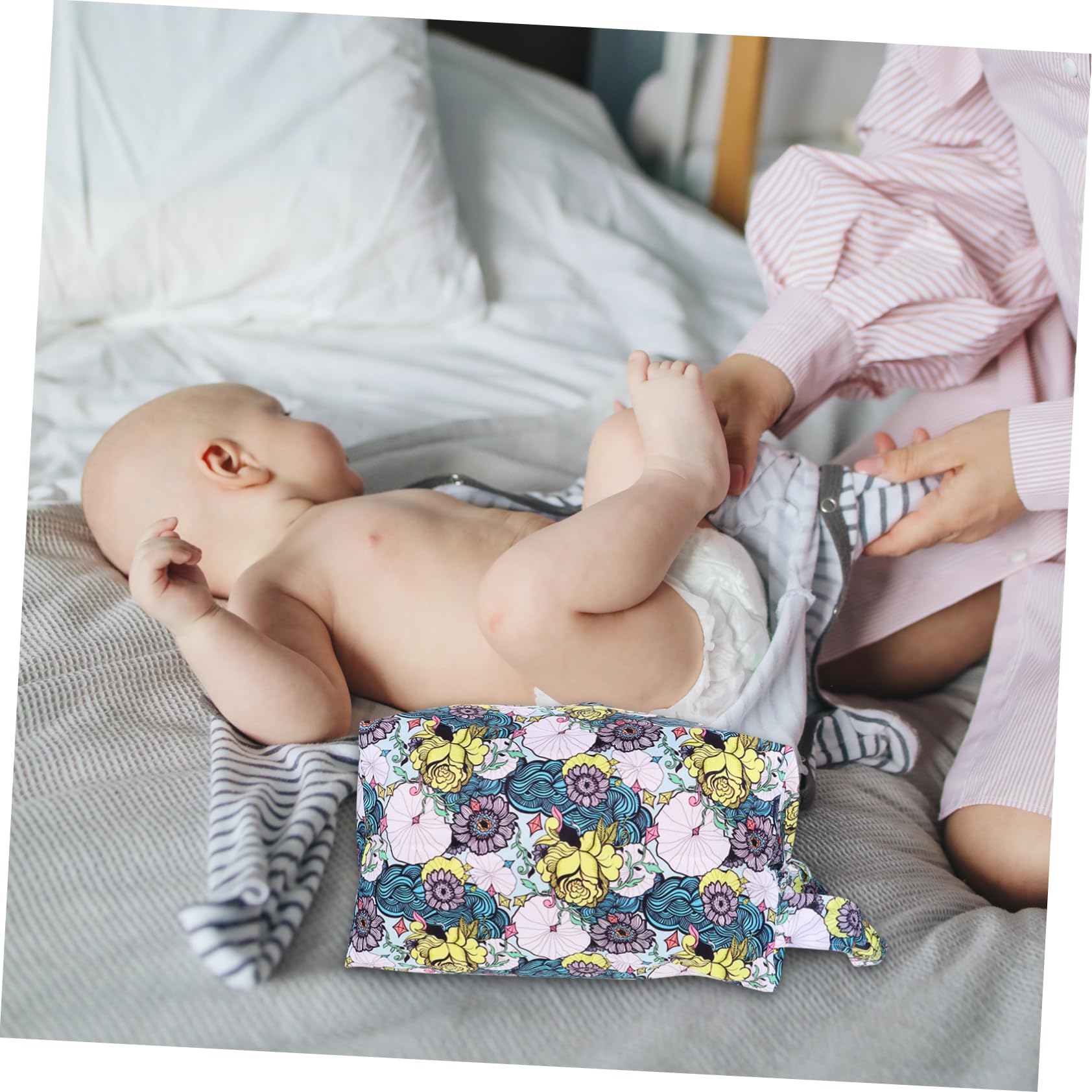 Wakauto 3-Piece Waterproof Storage Bags Set - Reusable Wet/Dry Organizer for Diapers, Swimwear & Travel Essentials | Perfect for Baby Care, Beach Trips & Gym Use