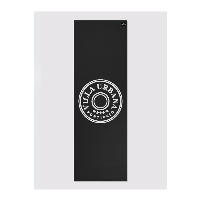 Custom Yoga Mat 6mm Thick - Personalized with Your Design - Non-Slip Eco-Friendly Black Yoga Mat for Home, Studio & Outdoor Workouts