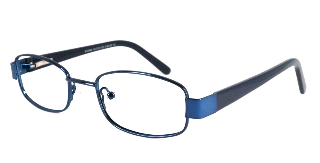 Kids Metal Eyeglasses S7254 - Blue Light Blocking Glasses for Children, Durable & Stylish Frames for School, Reading & Screen Time Protection