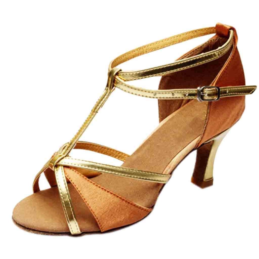 Women's Satin Latin Dance Shoes - 2.5