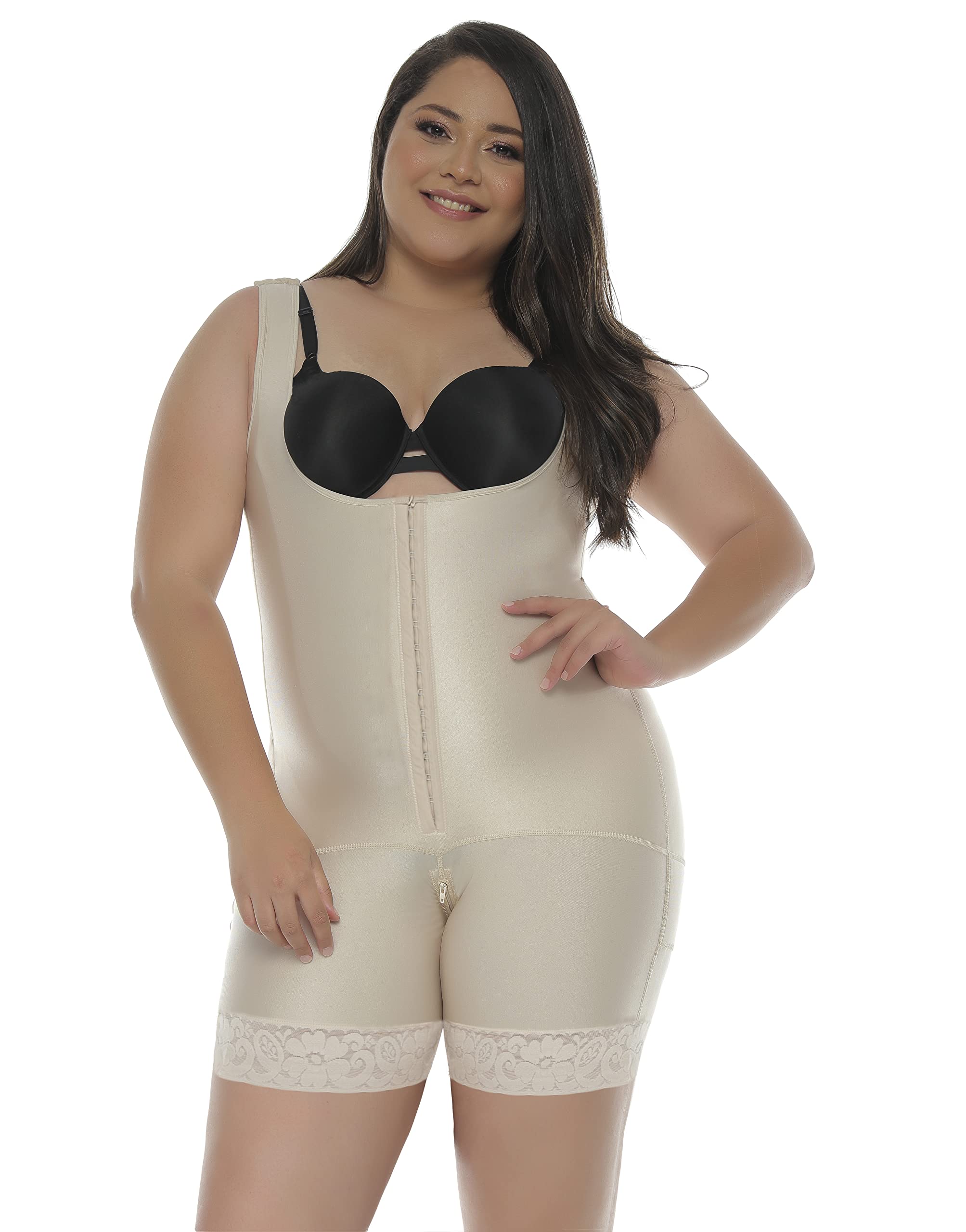 BBL Lipo Shapewear Colombian Faja - Stage 1, 2 & 3 Post-Surgery Bodysuit with Tummy Control & Full Body Compression - Perfect for Post-Op Recovery, Waist Training & Everyday Slimming
