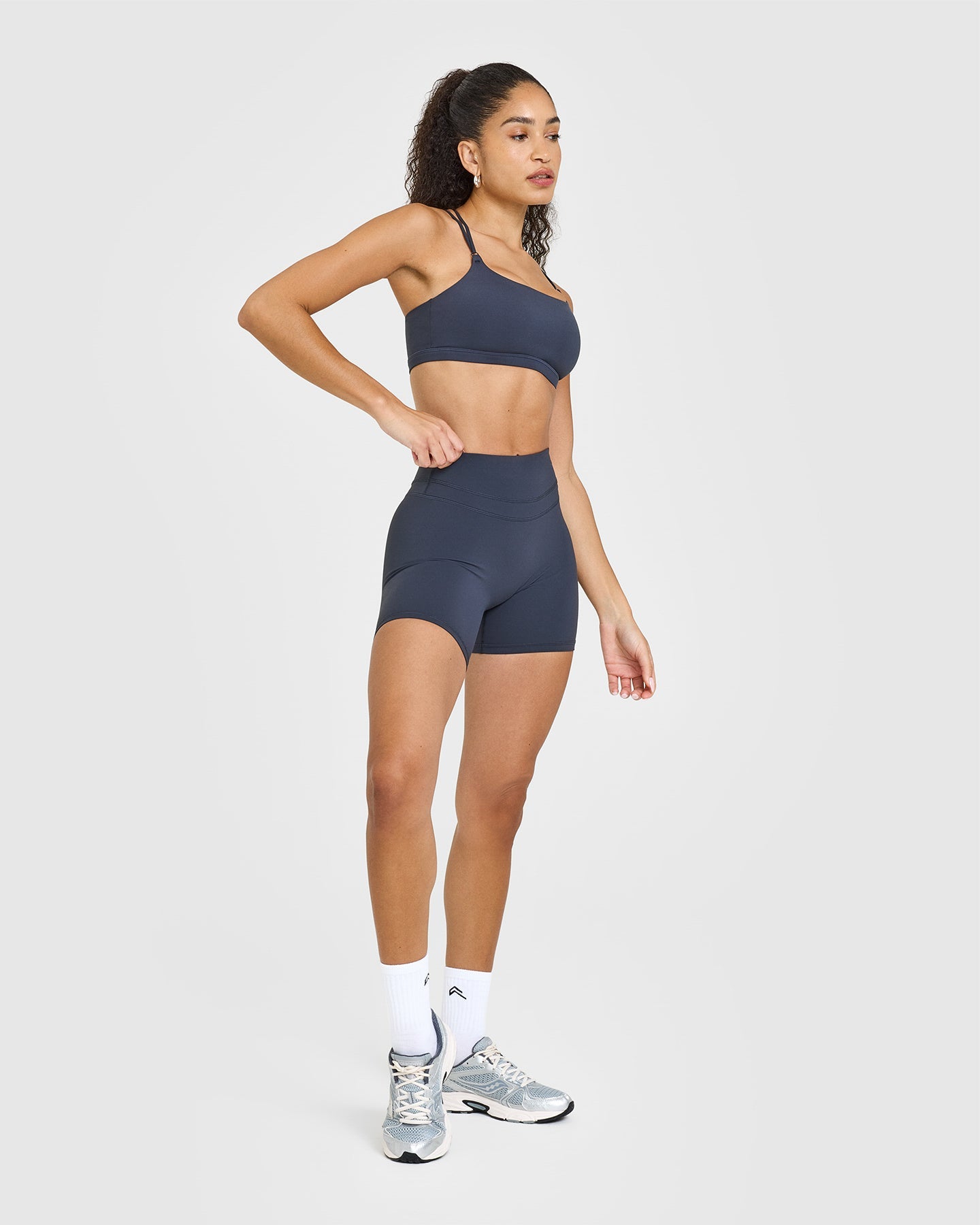 High Waisted Shorts for Women - True Blue Denim Shorts | Comfortable & Stylish for Summer, Beach, and Casual Outings