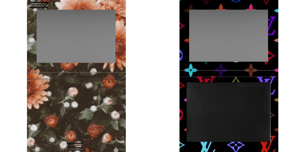 Custom Extra Large Z Palette - Magnetic Makeup Palette for Eyeshadows & Blush - Perfect for Professional Makeup Artists & Travel