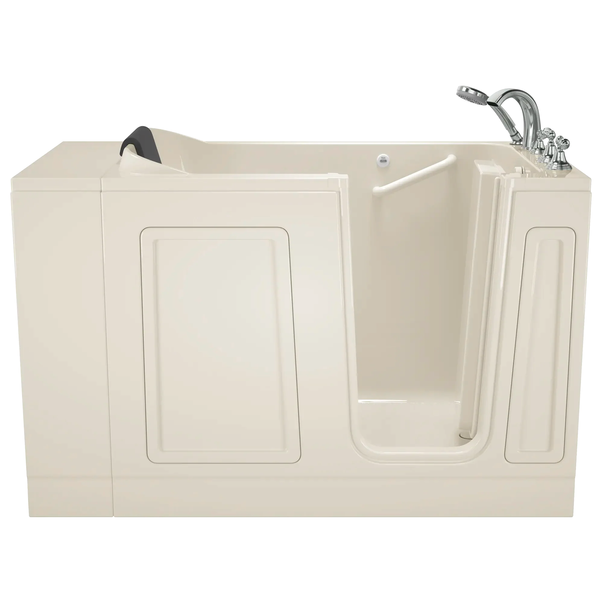 30 x 51 Inch Acrylic Walk-in Bathtub with Soaker System & Right Hand Drain - Luxury Series for Elderly & Mobility Support - Perfect for Spa Relaxation & Safe Bathing at Home