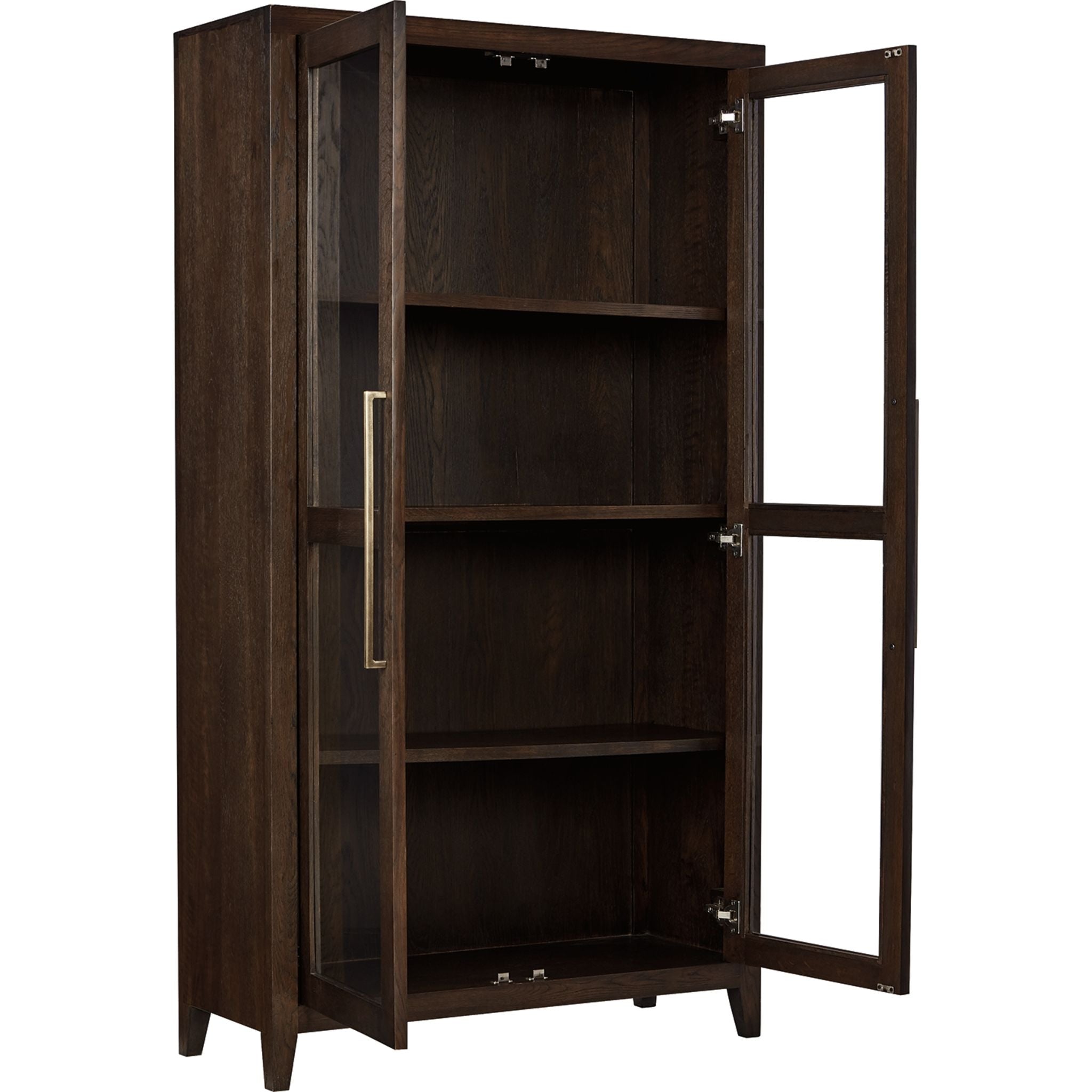 Balintmore Accent Cabinet - Dark Brown Wood Side Table for Living Room, Bedroom & Entryway Storage