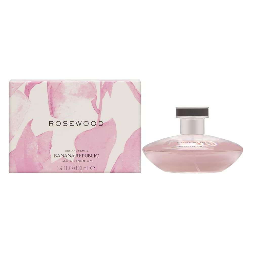Banana Republic Rosewood 100ML Eau de Parfum Spray for Women - Floral Woody Fragrance for Day & Night Wear, Office & Special Occasions