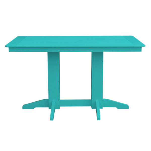 Eco-Friendly Recycled Plastic Counter Table - Durable & Stylish for Kitchen, Bar, Outdoor Dining & Small Space Decor