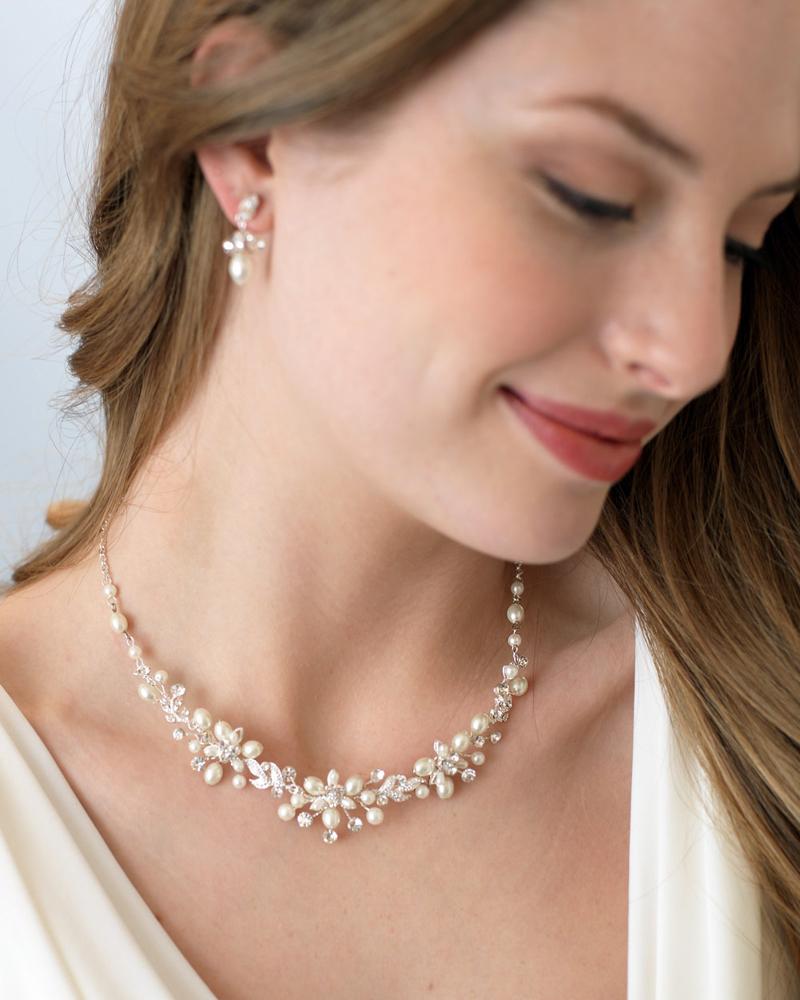 Elegant Pearl Jewelry Set for Women - Necklace, Earrings & Bracelet Gift Set | Perfect for Weddings, Parties & Special Occasions
