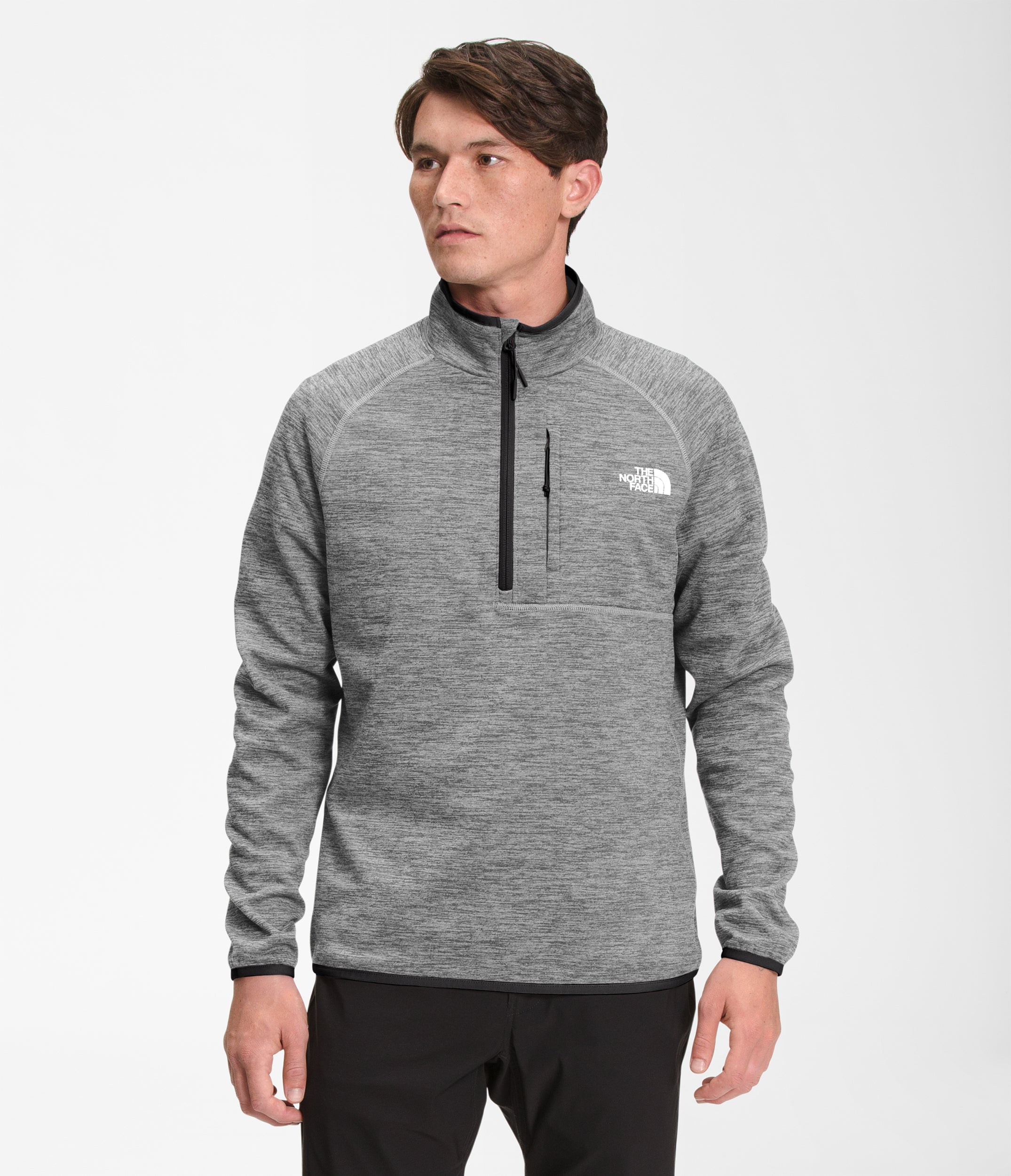 Men's Canyonlands Half Zip Fleece Pullover - NF0A5G9W | Warm & Comfortable Outdoor Jacket for Hiking, Camping & Casual Wear