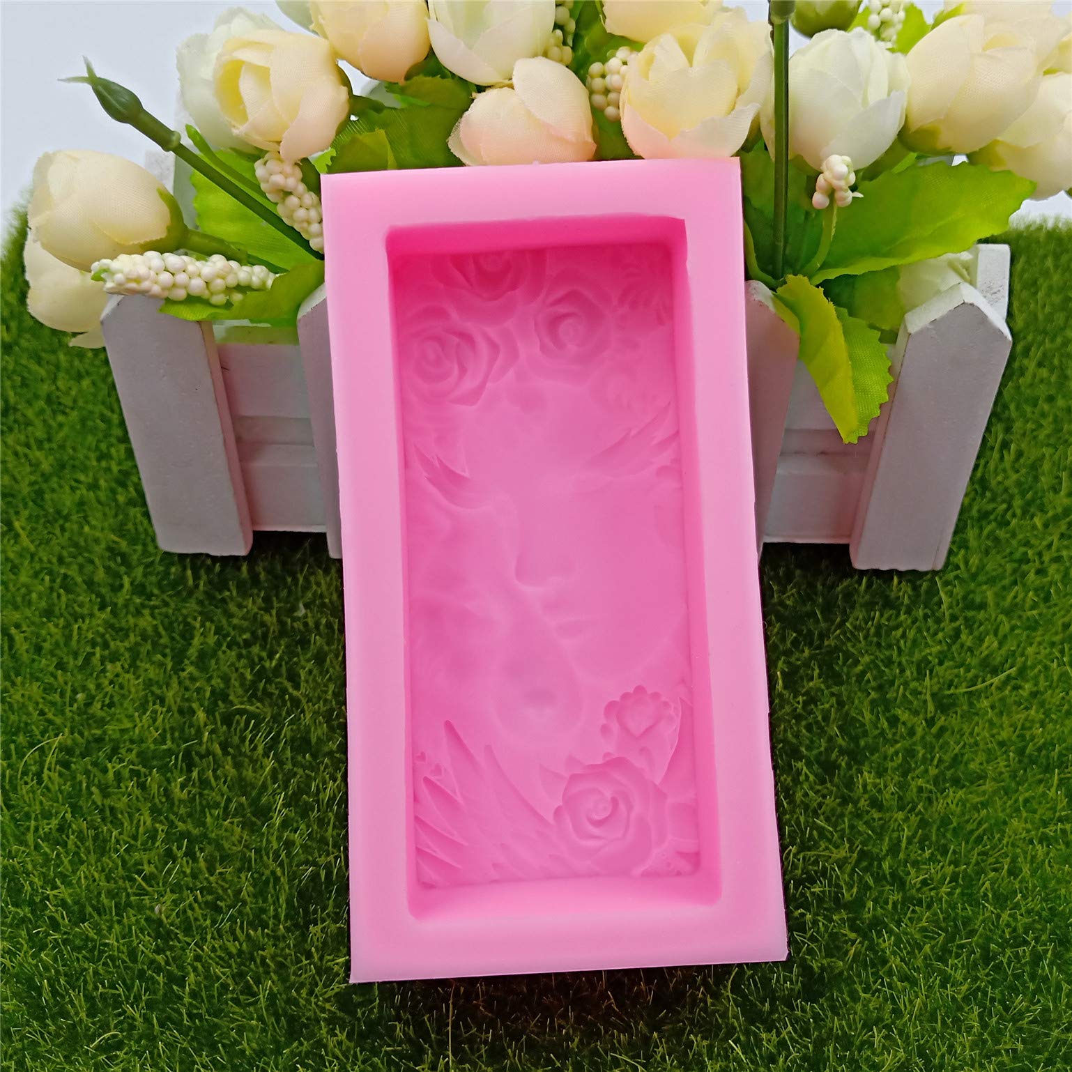 Premium Food-Grade Silicone Soap Molds for Men - Wolf Bar Soap Molds, Chocolate & Cake Decorating, DIY Craft Molds - Perfect for Handmade Soaps, Baking, and DIY Gifts
