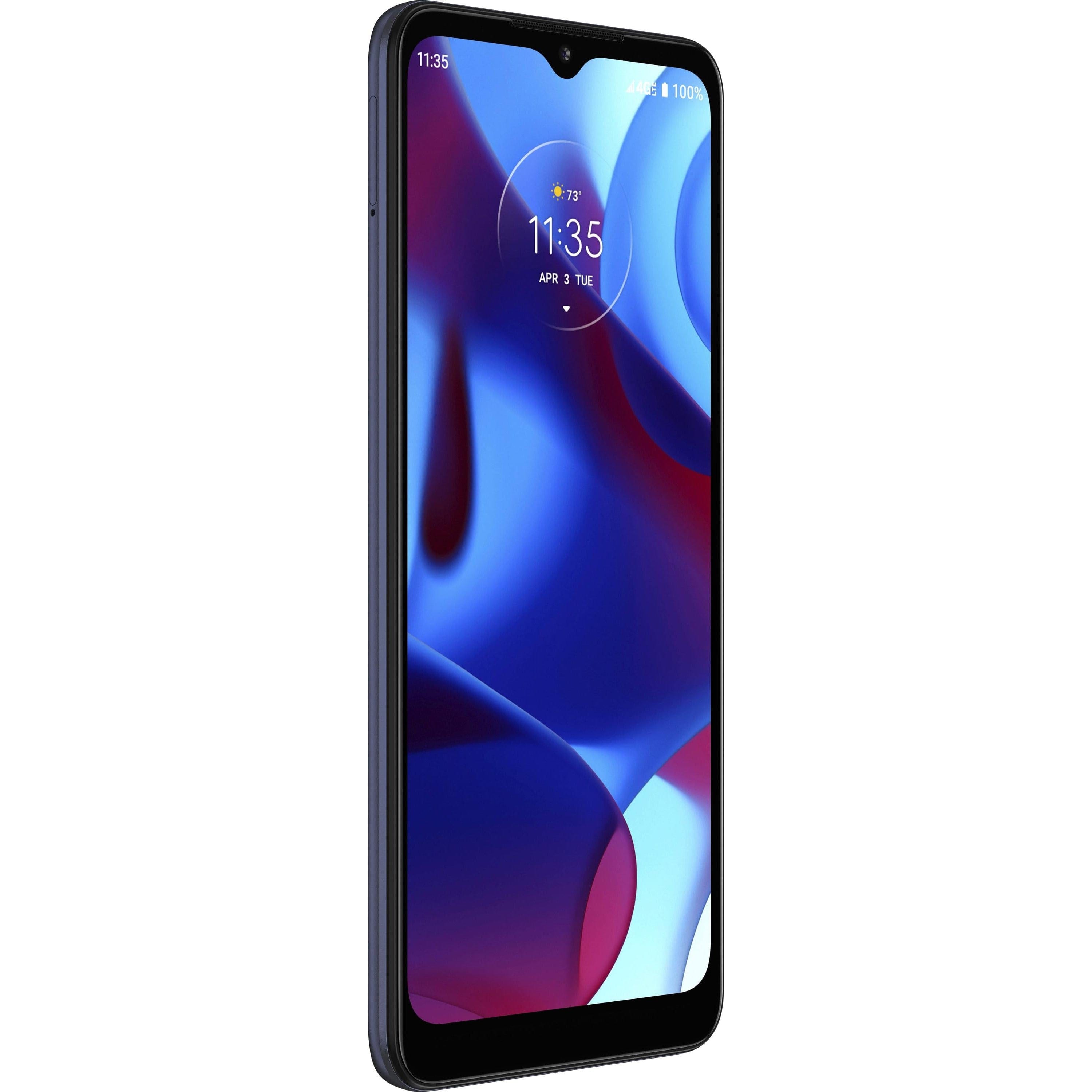 Unlocked Moto G Pure 32GB Smartphone - Deep Indigo Color | Perfect for Travel, Work & Everyday Use