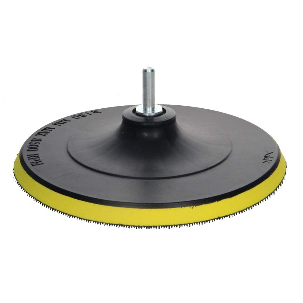 Auniwaig 7 Inch Hook and Loop Backing Pad with M14 Threads - Sanding Plate for Angle Grinder Accessories, Buffing & Polishing (1pc) - Perfect for Woodworking, Metal Finishing & Automotive Surface Prep