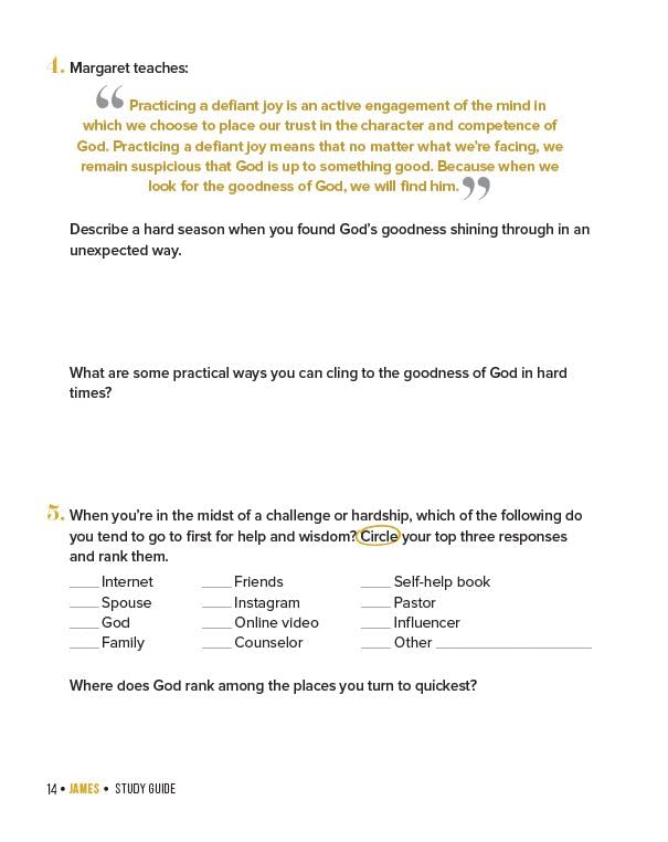 James Bible Study Guide with Streaming Video - What You Do Matters | Beautiful Word Bible Studies | Perfect for Group Devotionals & Personal Spiritual Growth