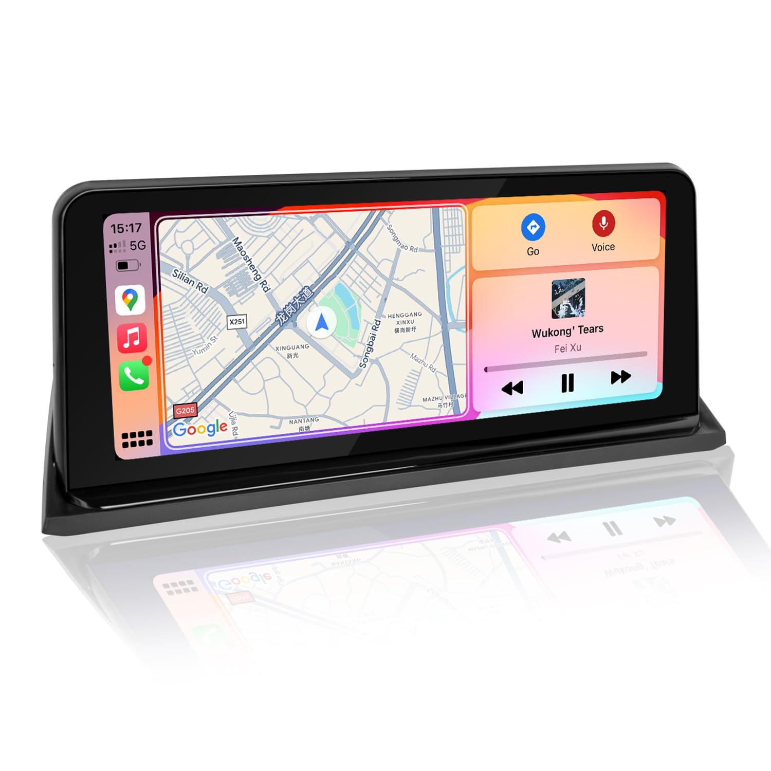 PEMP Linux Vertical Screen E70 E71 Wired & Wireless CarPlay Android Auto Retrofit - 1920x720 HD Display Mirror Link Bluetooth Car Radio Video Player for BMW X5 X6 CIC (2010-2012) - Perfect for Upgrading Your BMW's Infotainment System