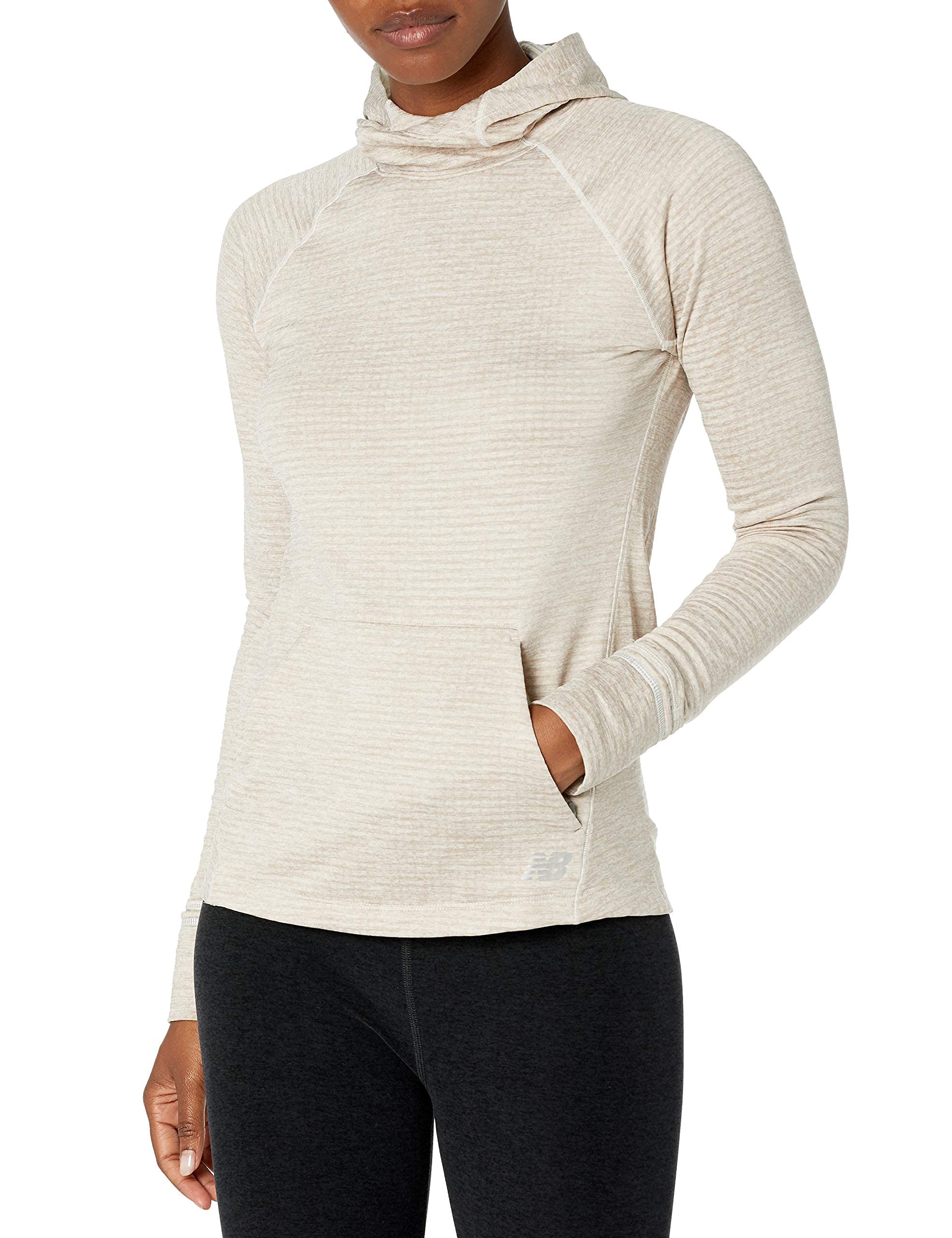 New Balance Women's NB Heat Grid Hoodie - Lightweight Fleece Pullover for Running, Workouts & Casual Wear - Comfortable & Stylish Activewear for Women