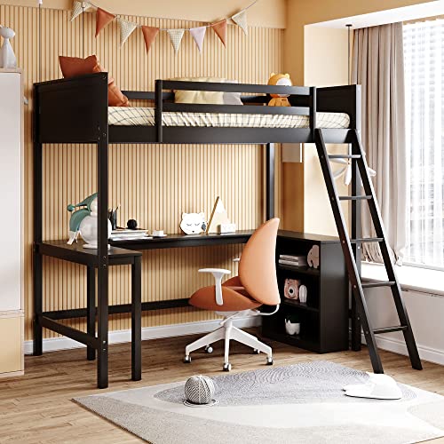 Espresso-twin-loft Bed-#20