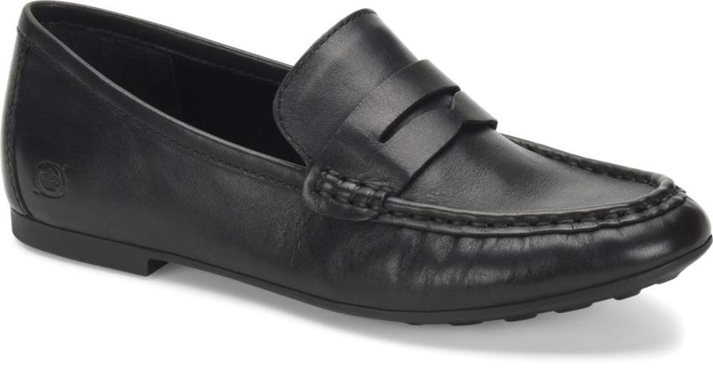 BORN Women's Barnstable Comfortable Slip-On Loafers - Stylish Casual Shoes for Work, Travel & Everyday Wear