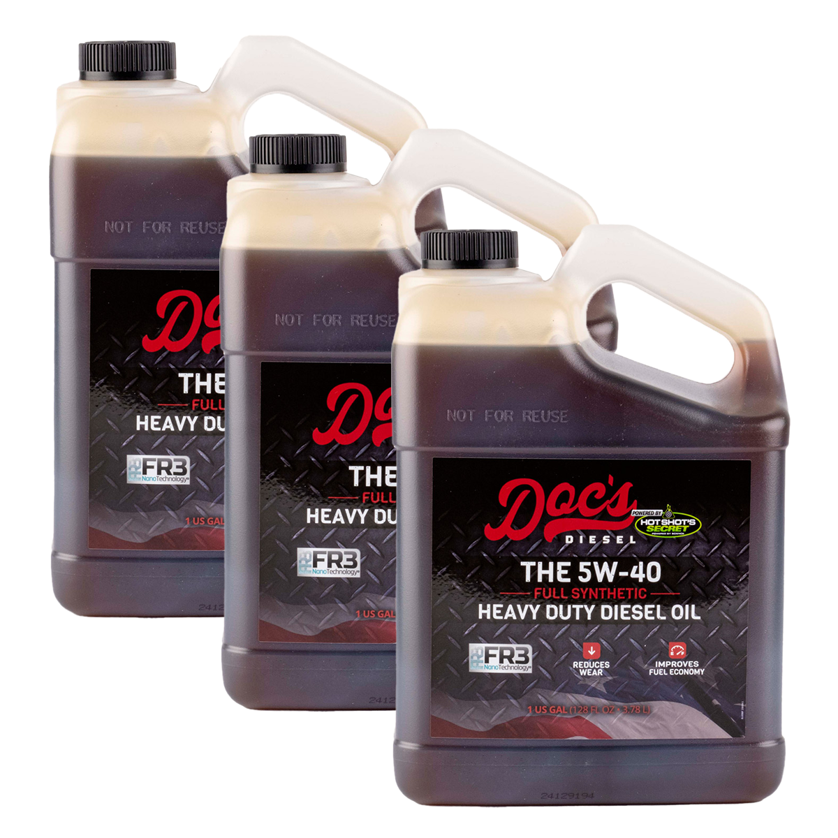 Doc's Diesel 5W-40 Full Synthetic Oil Change Kit for 2001-2019 Chevrolet/GMC 6.6L Duramax Diesel Engines - Complete Engine Protection for Heavy Duty Trucks & Towing