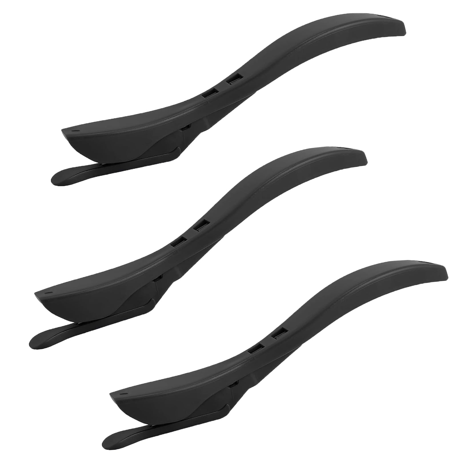 YVPSI Wrapping Paper Cutter - 3-Piece Vinyl Film Cutting Tool for Gift Wrapping & Car Wraps - Safety Knife for Thick Large Rolls (Black) - Perfect for Holiday Gifts, DIY Projects & Professional Vinyl Installation