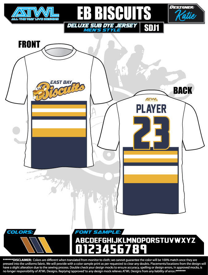 East Bay Fall League Men's Sublimated Basketball Jerseys - Custom Team Uniforms for Basketball Tournaments & Streetwear Fashion