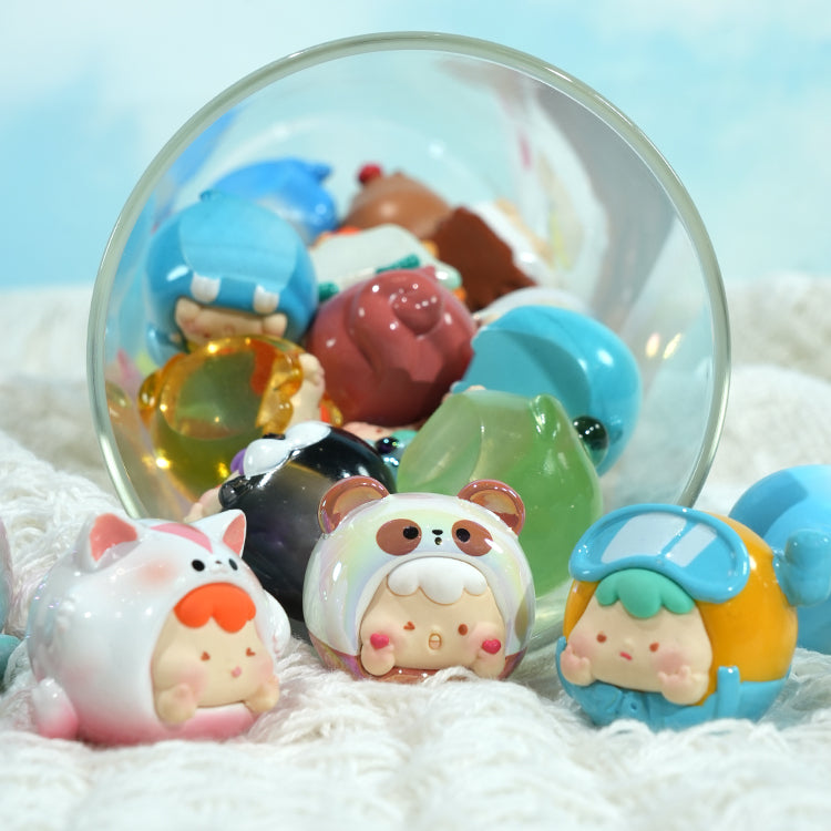 Zaizai Animals Paradise Bean Series Blind Bag - Cute Collectible Mini Figures for Kids, Surprise Toys for Birthday Gifts & Party Favors - Perfect for Playtime, Display & DIY Crafts
