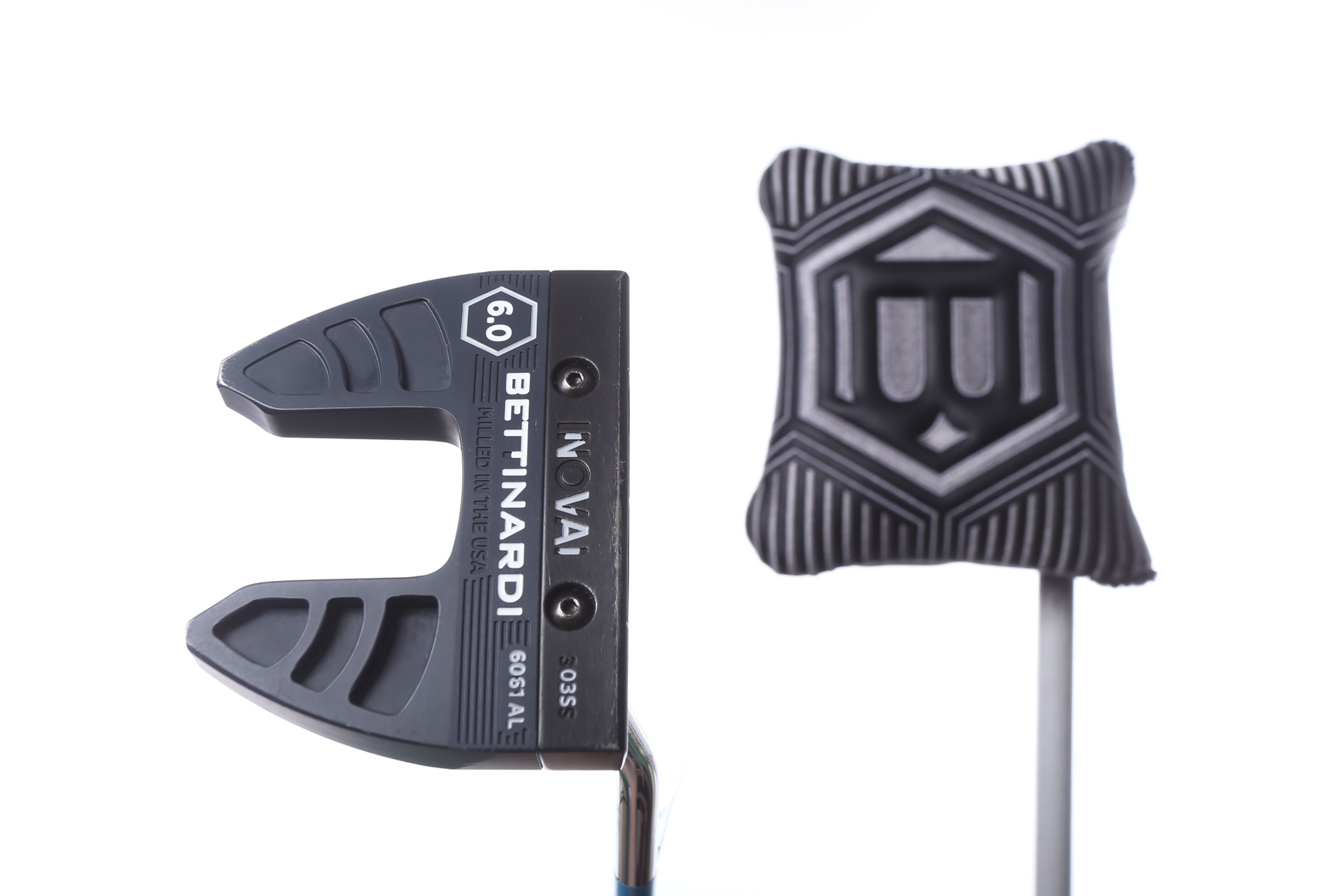 Bettinardi 2024 Inovai 6.0 Slant Putter - Right Handed 34 Inch Mallet Golf Putter | Premium Used Putter for Improved Putting Accuracy | Perfect for Golf Tournaments & Practice Greens