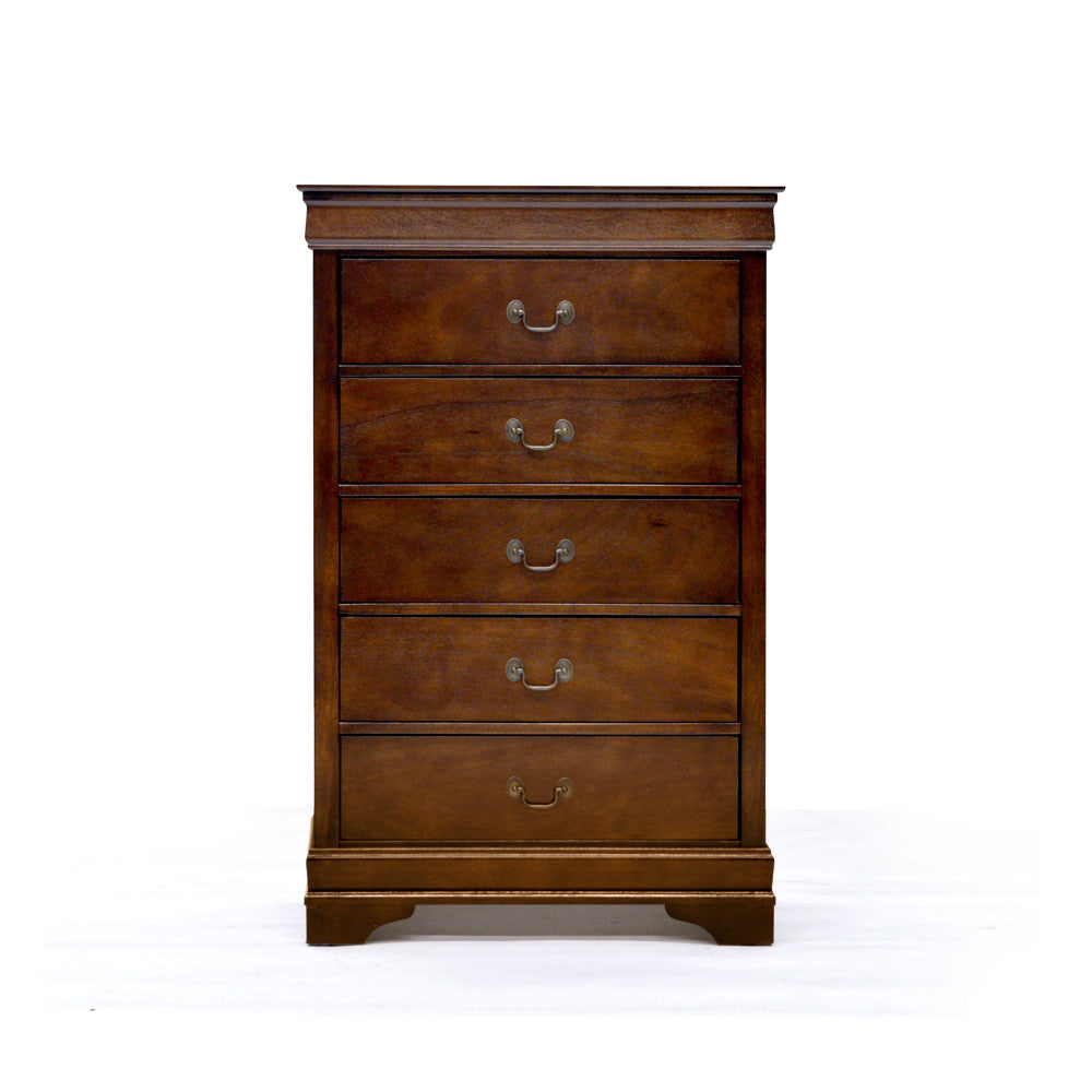 Cherry Red Wooden Storage Chest 2147 - Perfect for Home Organization, Bedroom Decor, and Toy Storage