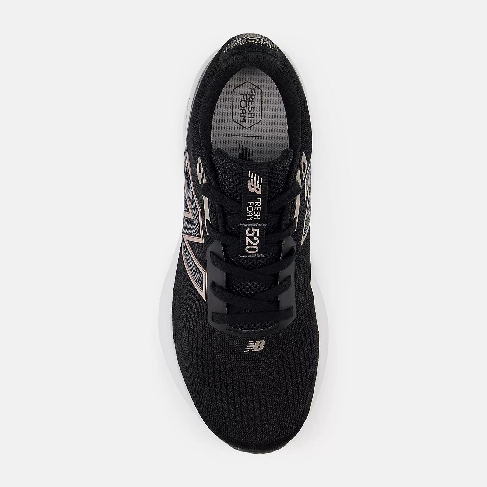 New Balance 520 V9 Women's Running Shoes - Black | Lightweight Comfort for Jogging, Gym Workouts & Daily Walking