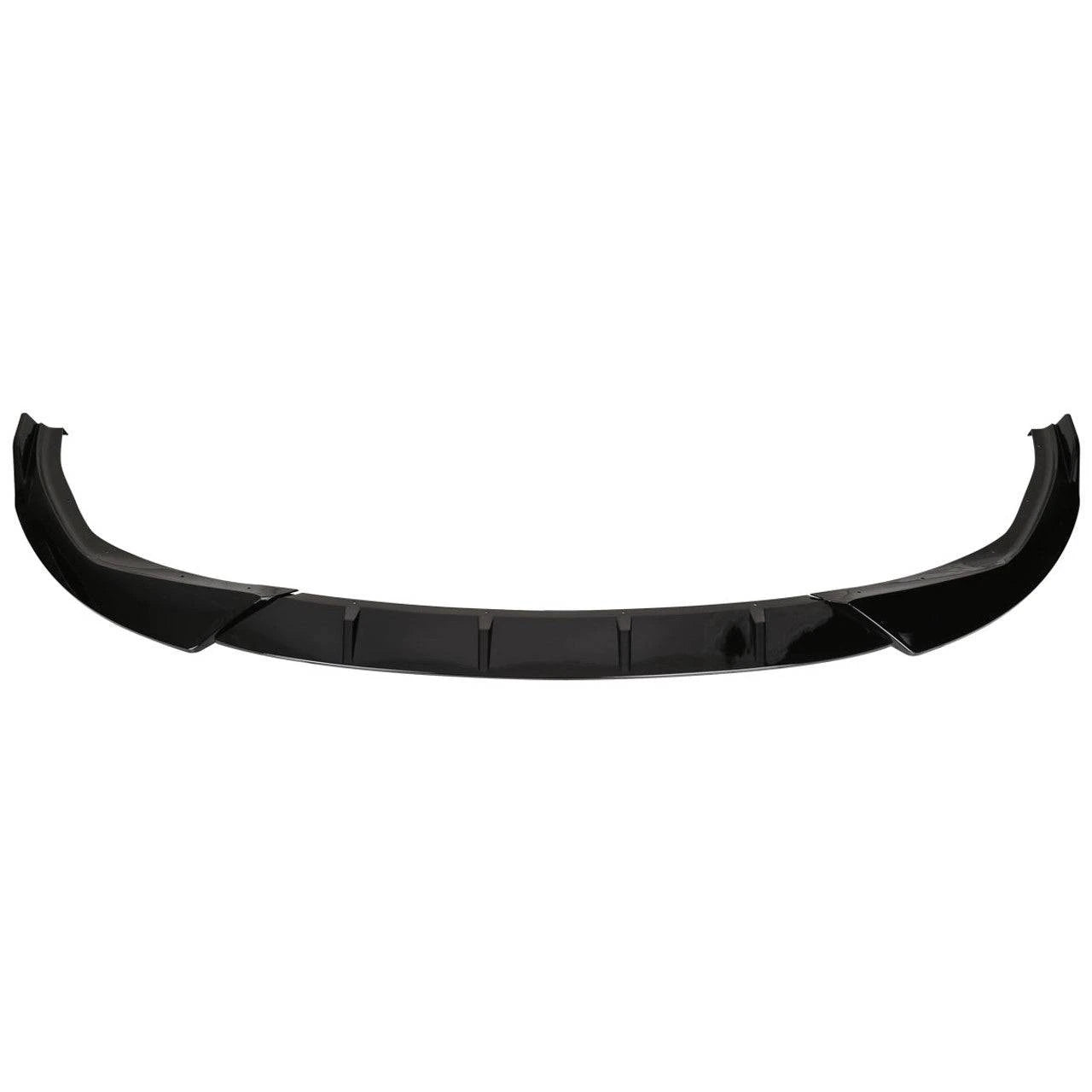 2019-2022 BMW 3 Series G20 G21 M Sport/M340i Front Bumper Lip - Gloss Black Polypropylene 3PC Set - Perfect for Car Upgrades & Street Style Enhancement