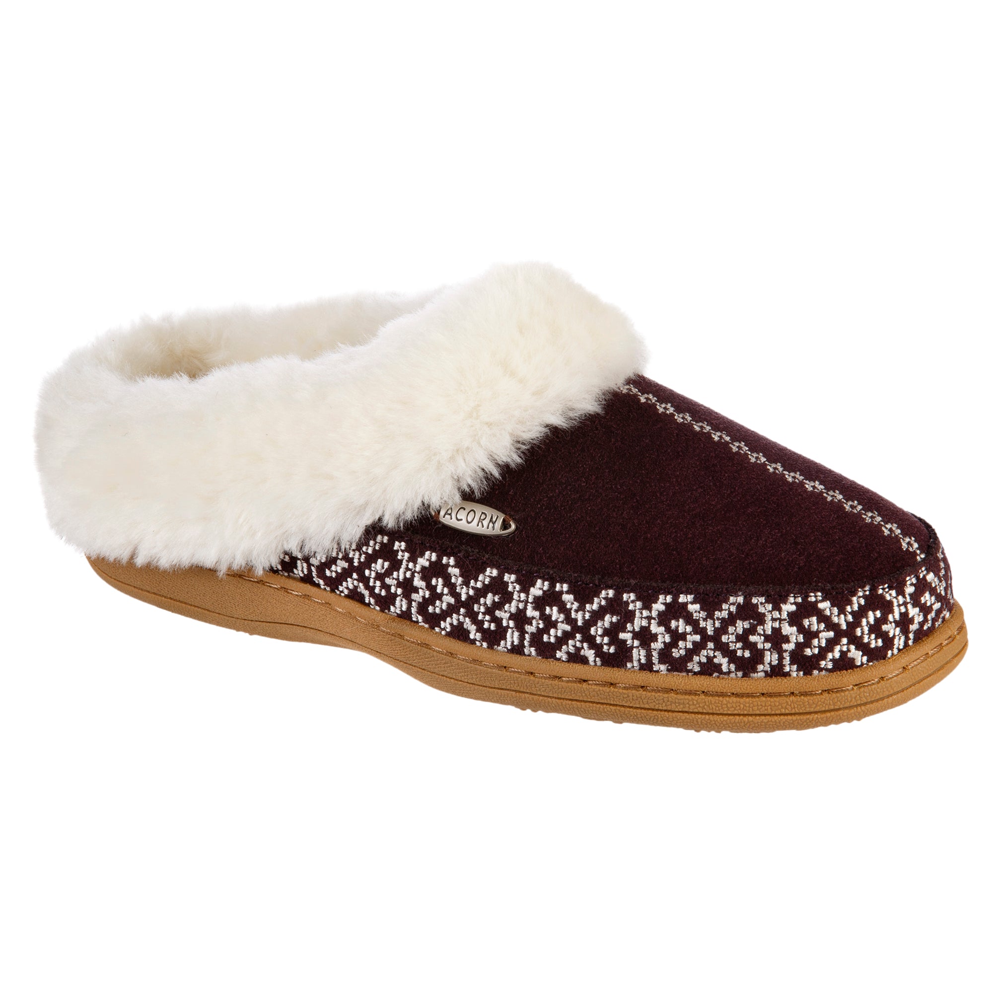 Women's Greta Embroidered Clog Slippers with Cloud Contour® Comfort - Cozy House Shoes for Indoor Relaxation & Casual Wear